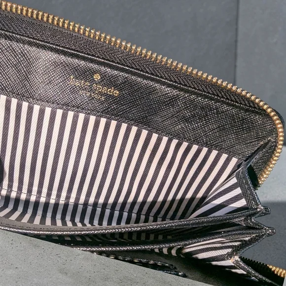 kate spade new york Cameron Street Lacey Leather Wallet - Picture 13 of 15